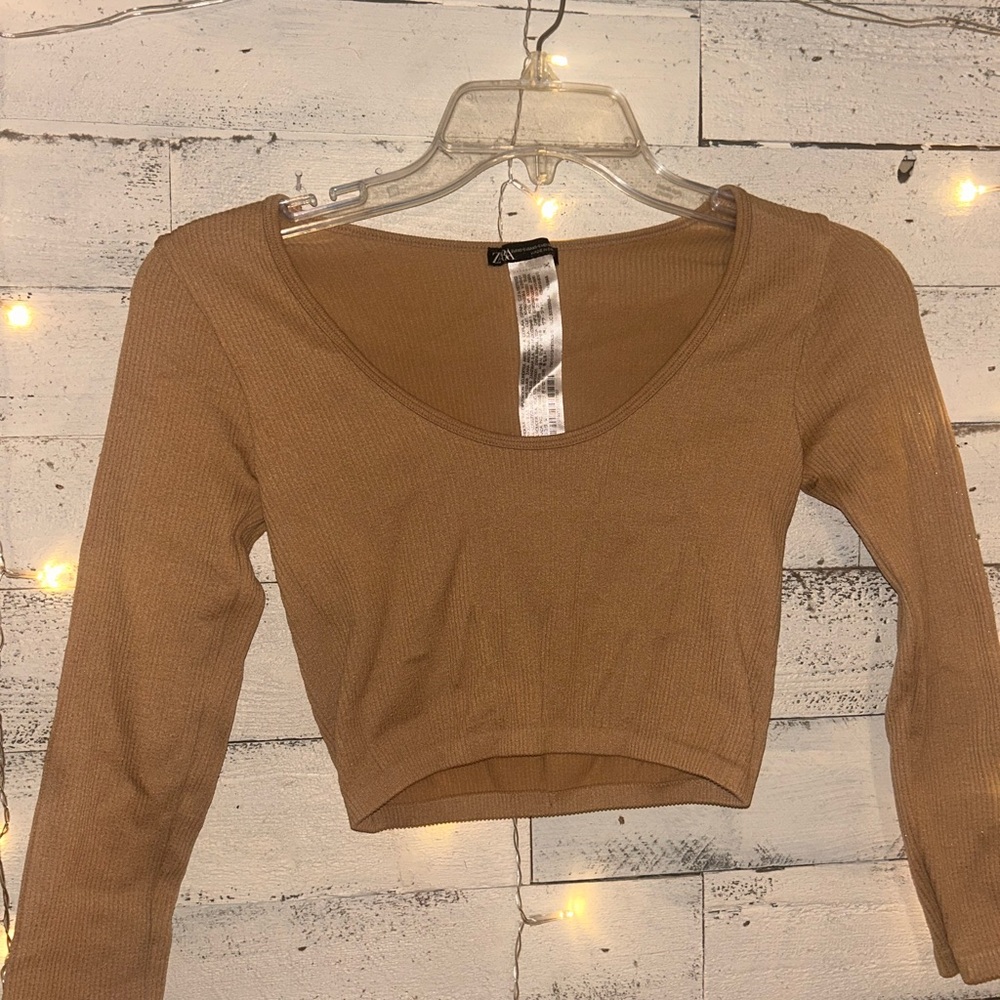 Ribbed Zara Crop Top